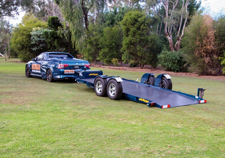No Ramp™ Utility Tilt Trailer sold by Toowoomba based Ozmac Welding Industries