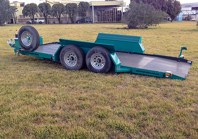 Ozmac: No Ramp Utility Tilt Trailer Australian dealers