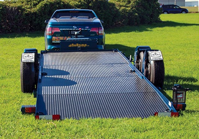 Ozmac: No Ramp Utility Tilt Trailer Australian dealers