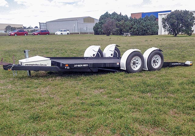 Ozmac: No Ramp Utility Tilt Trailer Australian dealers
