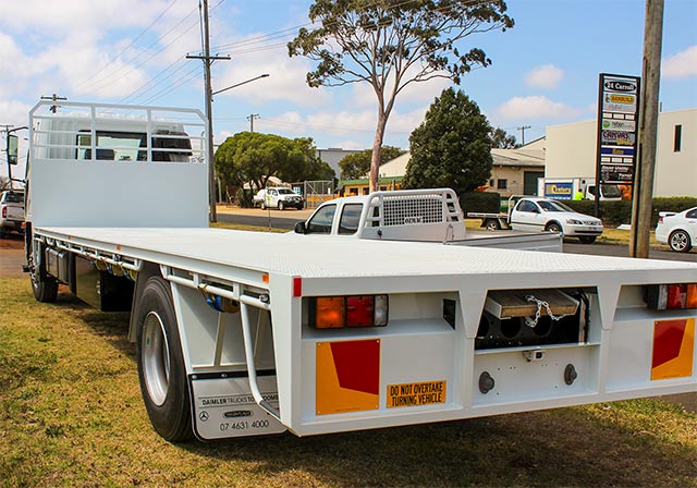 Ozmac Welding Industries custom truck tray