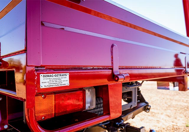 Ozmac Welding Industries welded steel ute tray